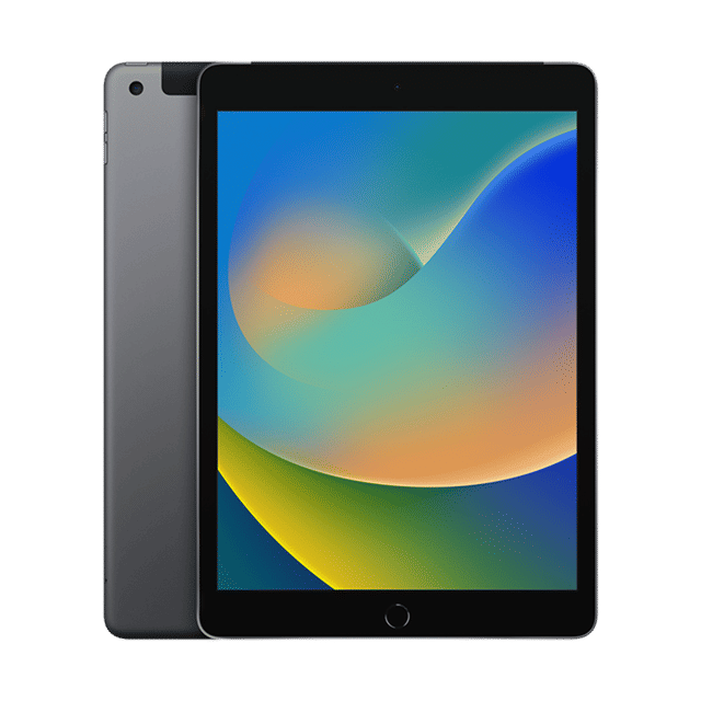 Apple iPad 9th Generation Wi-Fi + Cellular (10.2 Inch, 256GB, Space Grey, 2021 model)