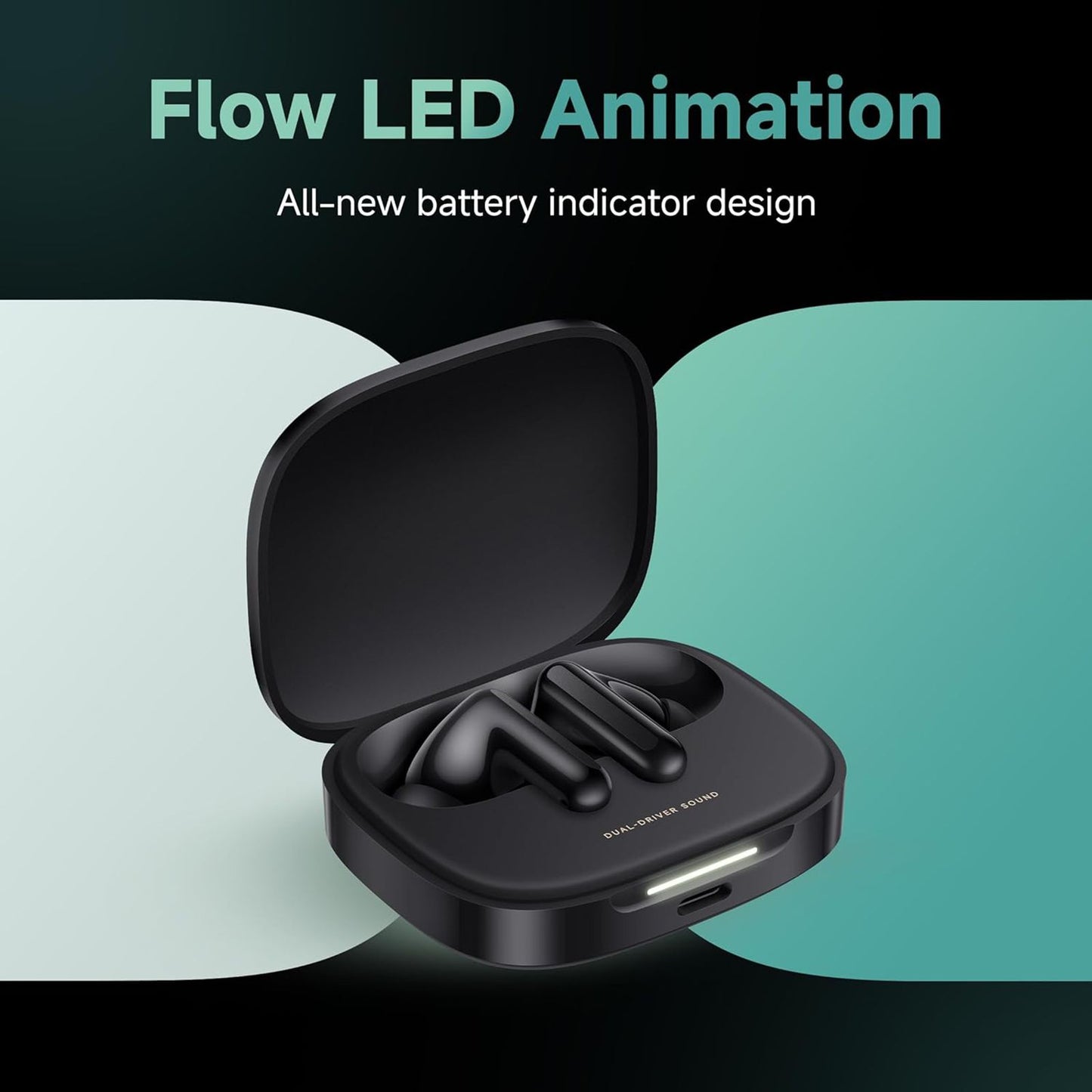 Redmi Buds 6 TWS Earbuds with Hybrid Active Noise Cancellation (IP54 Water Resistant, 42 Hours Playback)