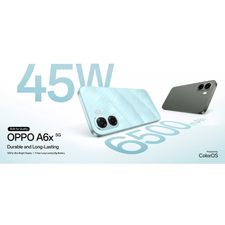 OPPO A6x 5G – 120Hz Display, 6500mAh Battery & 45W SUPERVOOC
