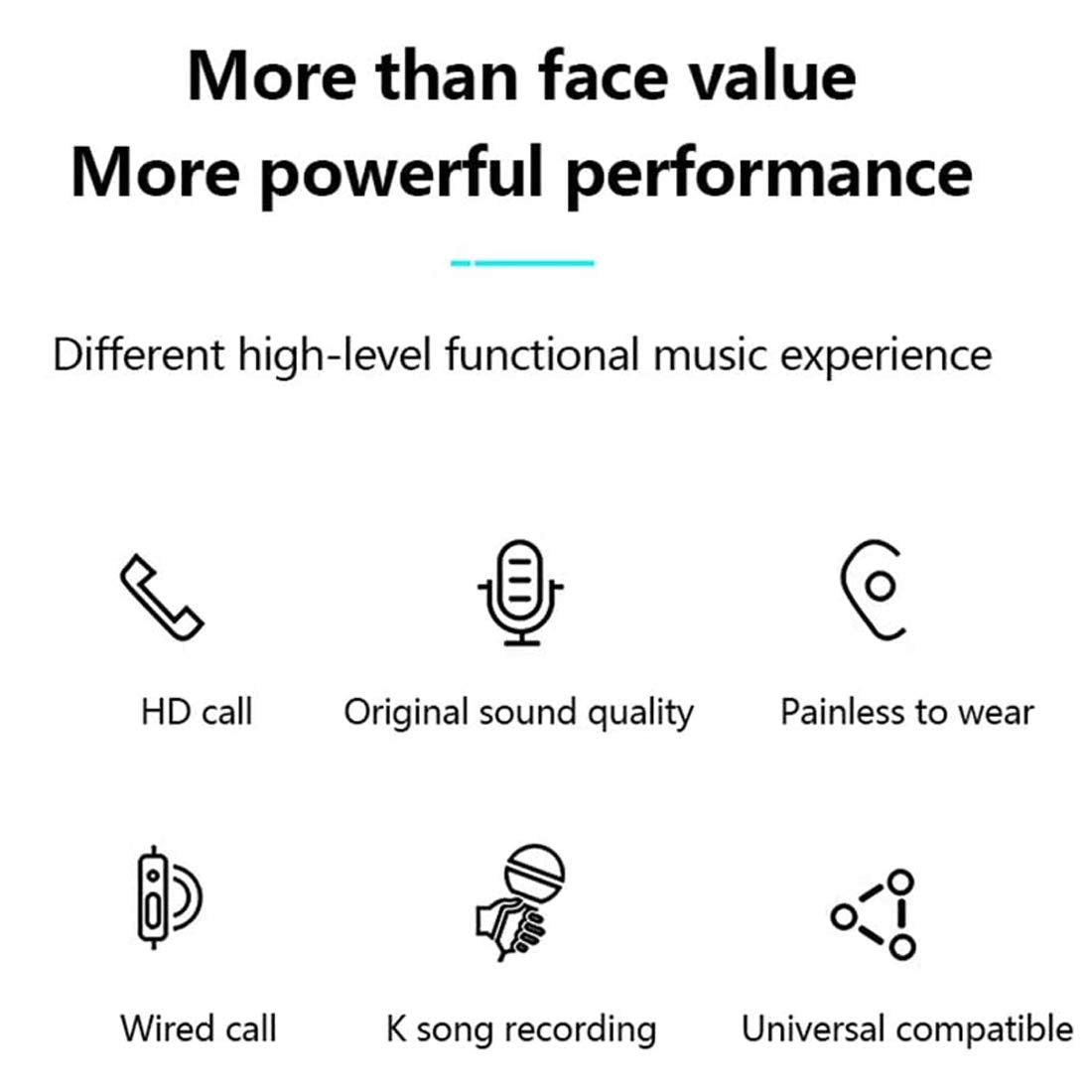 CONEKT GOM-1 Full Bass Noise Canceling in-Ear Earphones
