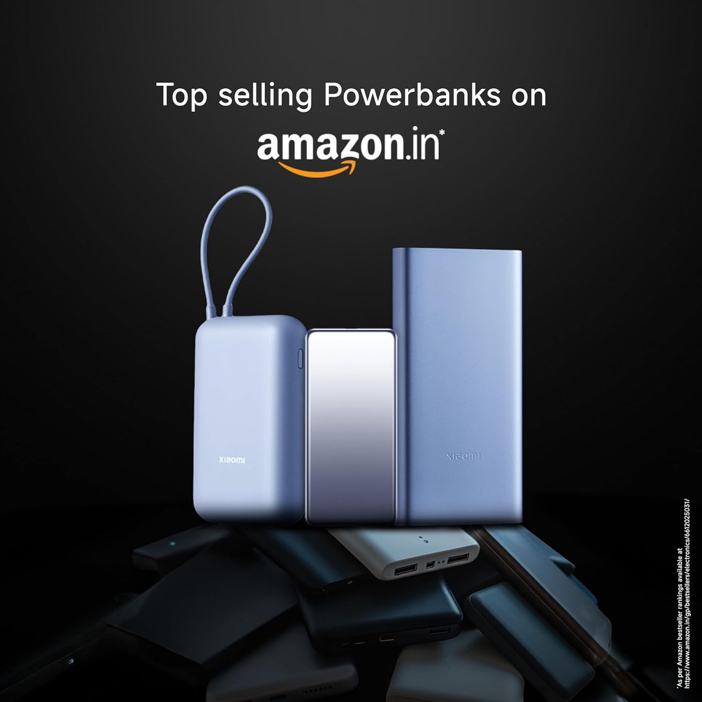 Xiaomi Power Bank 4i 10000mAh 22.5W Fast Charging PD|Smart 12 Layer Protection| Durable Steel Casing |Triple Output Ports|Supports All Phone(MI Power Bank),Black