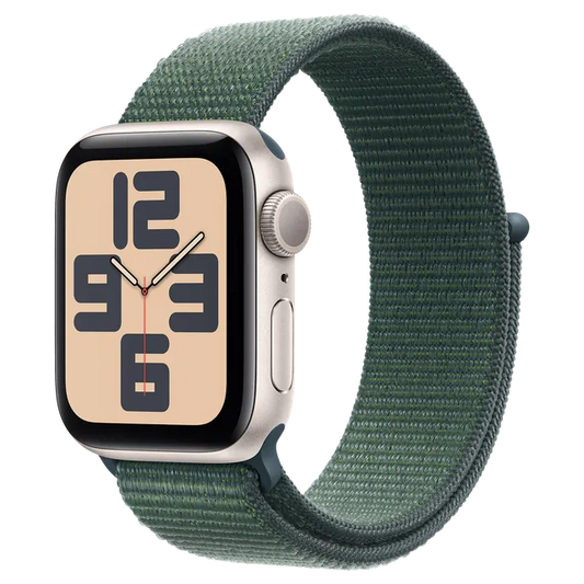 Apple Watch SE GPS with Lake Green Sport Loop
