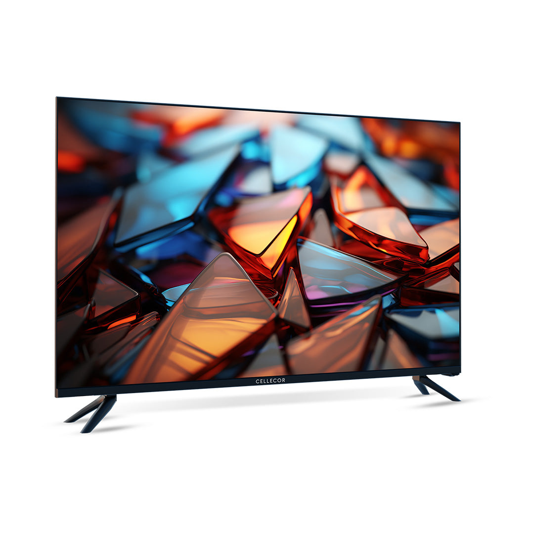 Cellecor CE‑43U PRO (43″) – Full HD QLED Smart TV, 24 W Speakers, Android TV