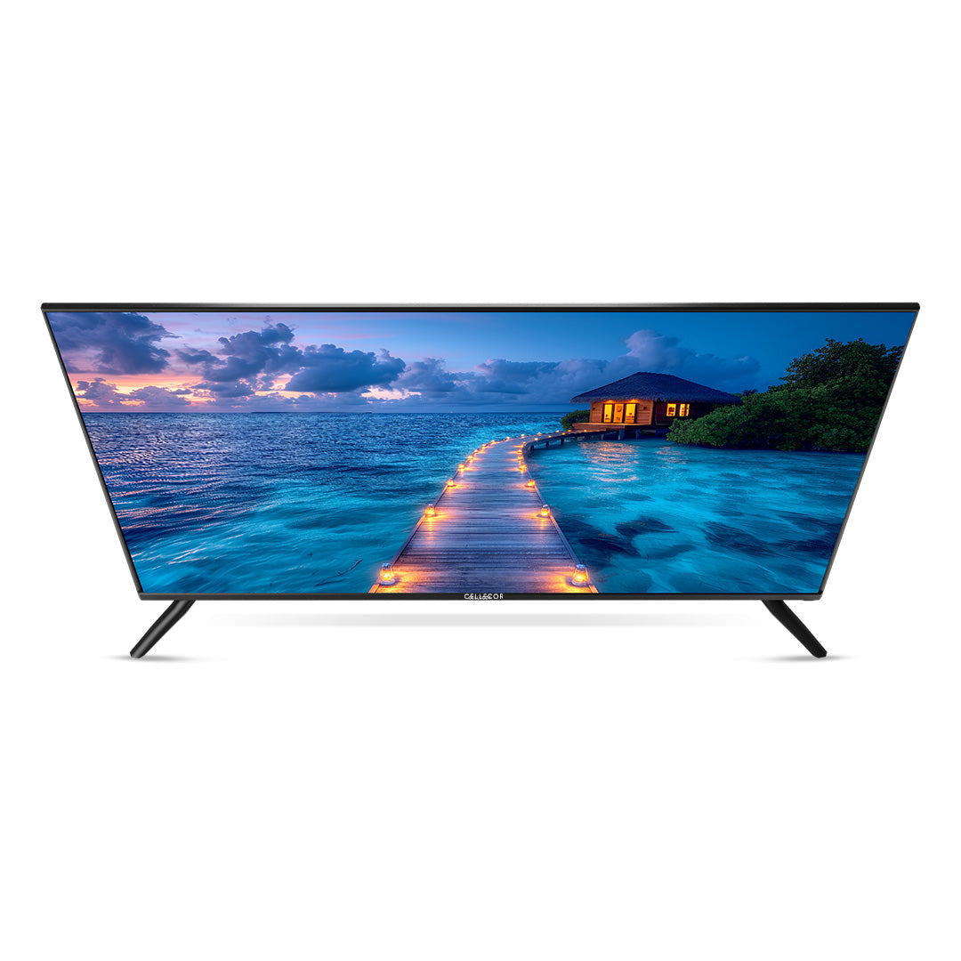 Cellecor CE‑43U PRO (43″) – Full HD QLED Smart TV, 24 W Speakers, Android TV