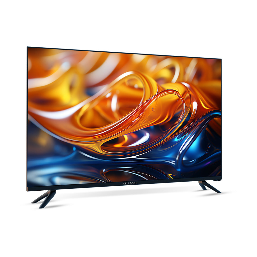 Cellecor CE‑55U PRO 55″ QLED Smart TV – 4K UHD, Android TV, Dolby Audio