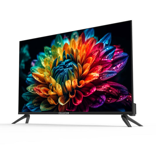 Cellecor CE‑55U PRO 55″ QLED Smart TV – 4K UHD, Android TV, Dolby Audio