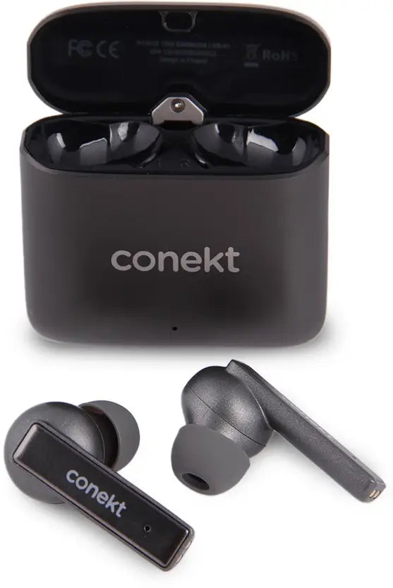 Conekt Forge True Wireless Earbuds Bluetooth (Grey, True Wireless)