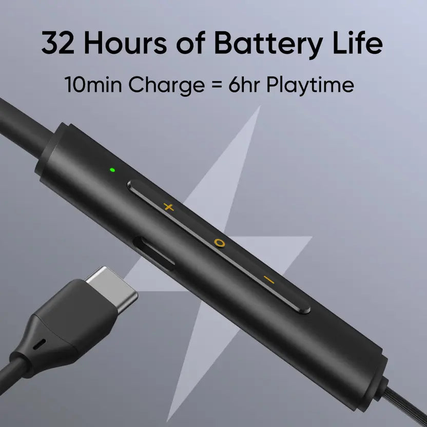 Realme Buds Wireless 3 Neo Bluetooth Neckband Earphones