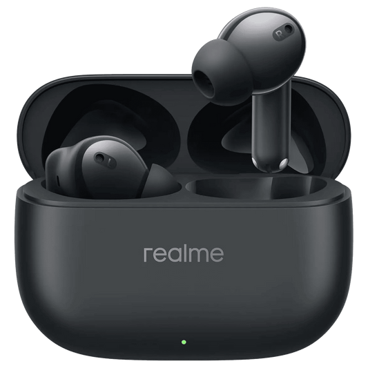 realme T310 TWS Earbuds with Hybrid Noise Cancellation (IP55 Water & Dust Resistance, 40 Hours Playback)