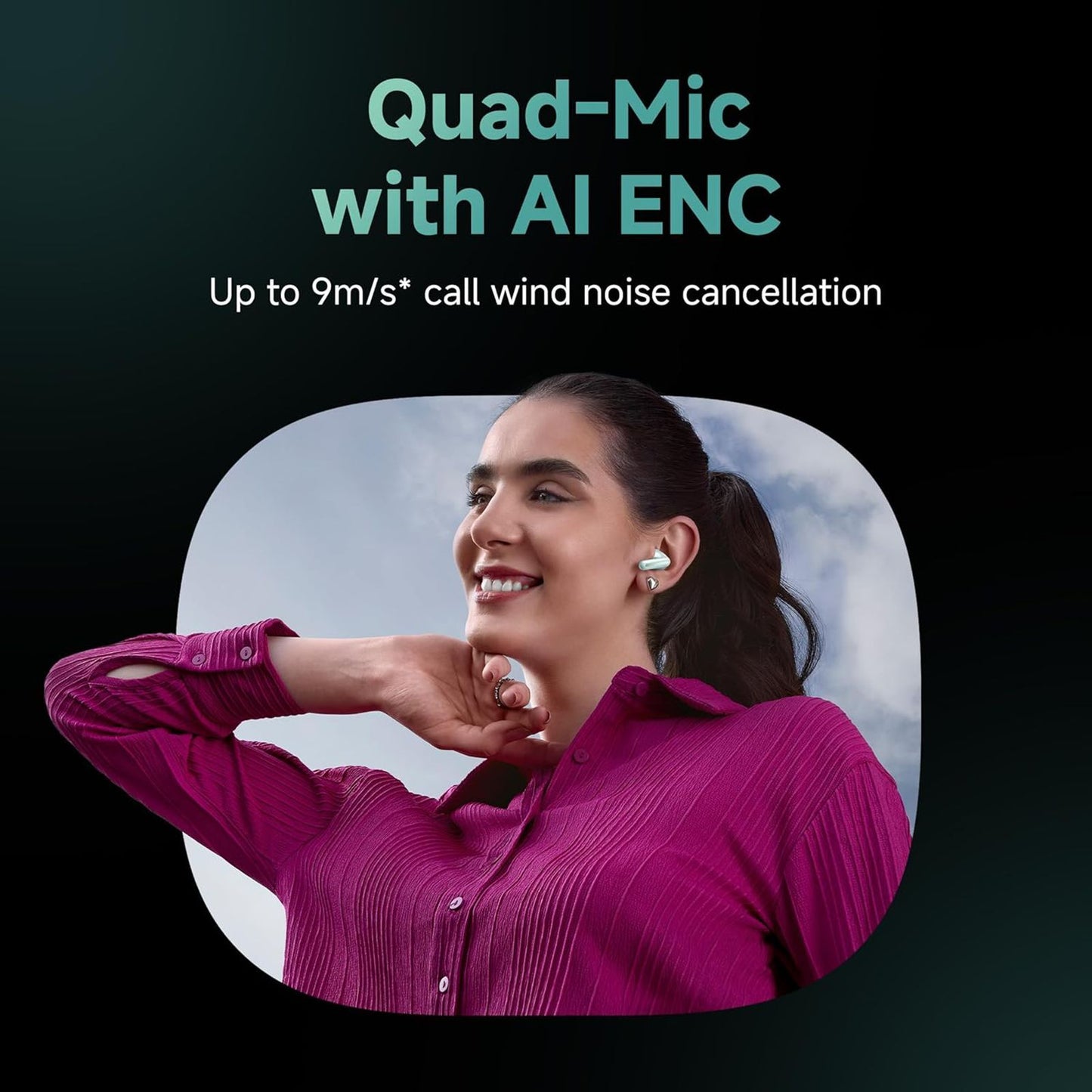 Redmi Buds 6 TWS Earbuds with Hybrid Active Noise Cancellation (IP54 Water Resistant, 42 Hours Playback)