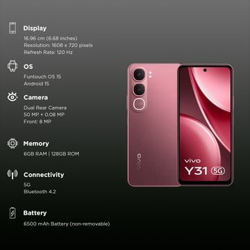 Vivo Y31T – Stylish Smartphone with Smooth Everyday Performance