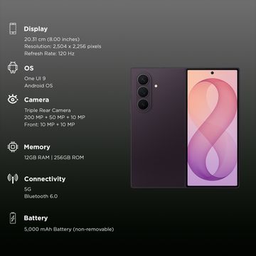 Samsung Galaxy Z Fold8 Ultra 5G – Premium Foldable Smartphone with 200MP Camera