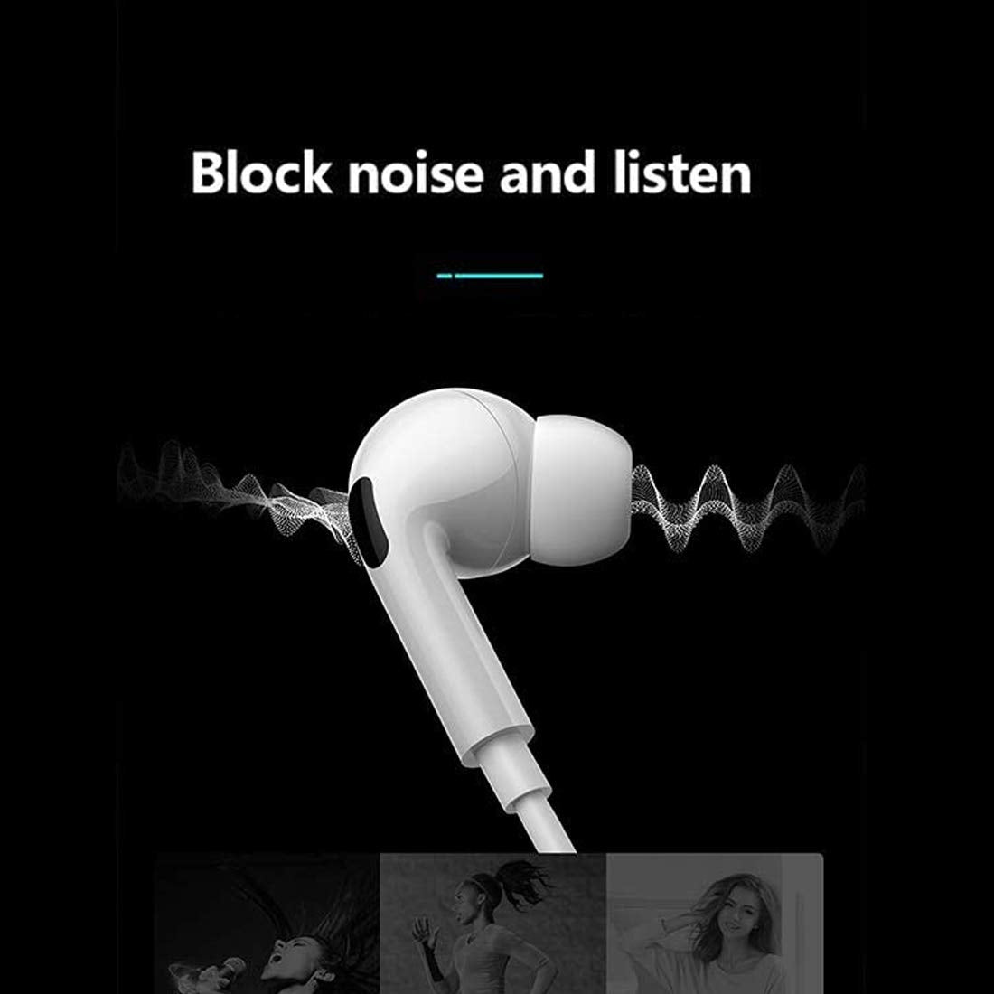 CONEKT GOM-1 Full Bass Noise Canceling in-Ear Earphones