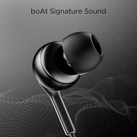 Boat Bassheads 100 C Wired Headphones Earphones with Type-C Jack