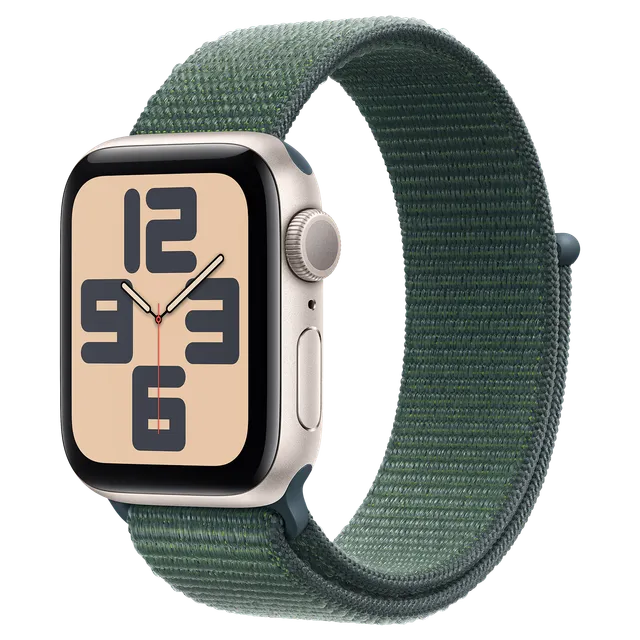 Apple Watch SE GPS with Lake Green Sport Loop