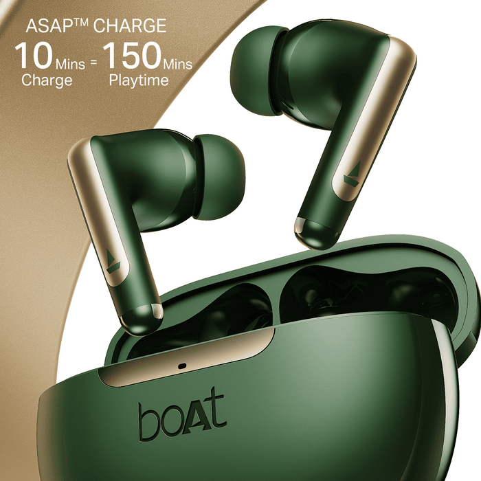 boAt Airdopes 141 Elite ANC (2025), ANC(~35dB)
