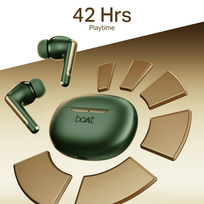 boAt Airdopes 141 Elite ANC (2025), ANC(~35dB)