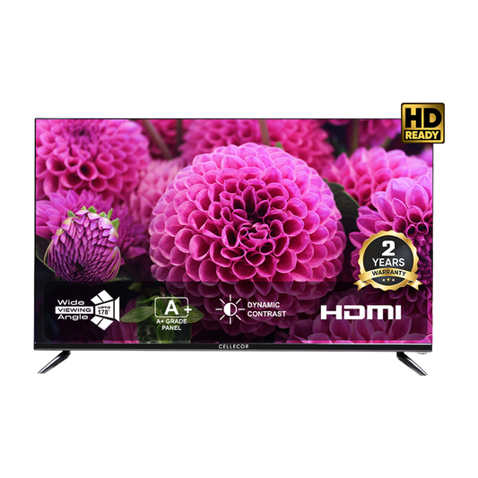 Cellecor Smart TV E‑32X (32″) – Full HD LED, Android 10, 24 W Speakers