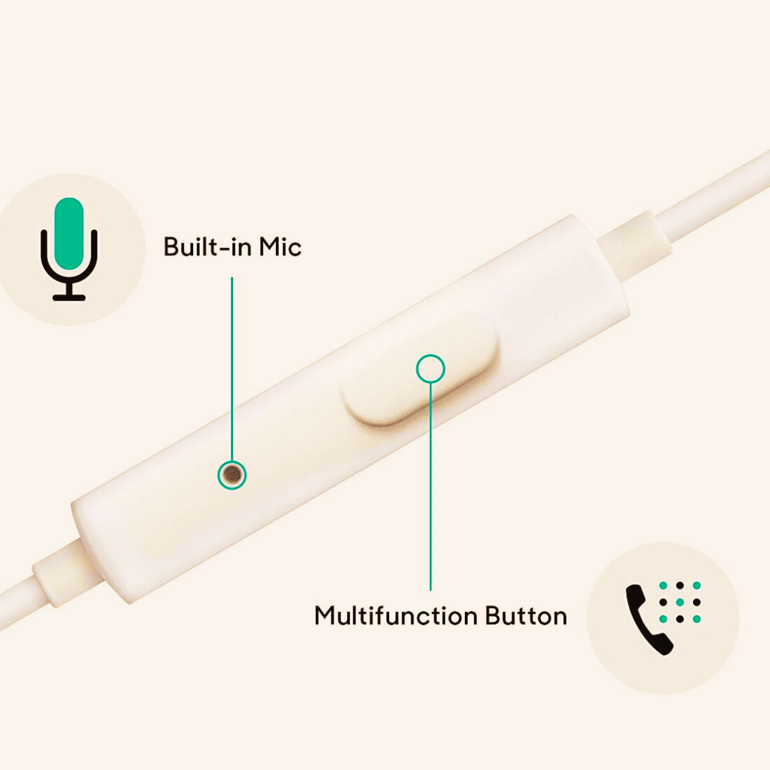 Conekt GOM1 Earphones | White