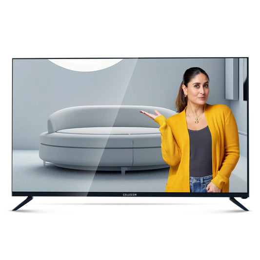 Cellecor E‑43MT Plus 43″ Full HD Smart Android LED TV with HDR10 & Dolby Audio