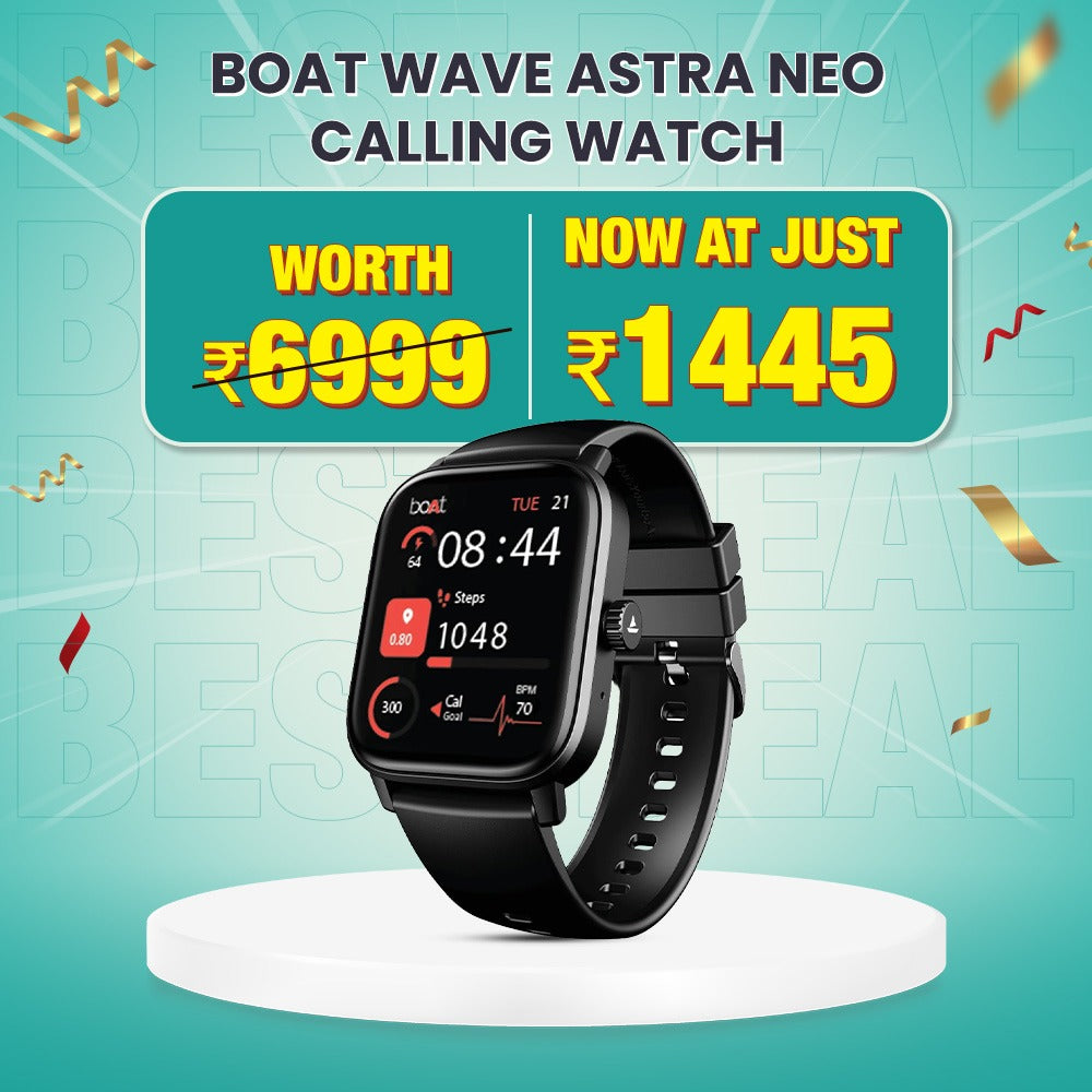 boAt Wave Astra Neo Smartwatch Bluetooth Calling