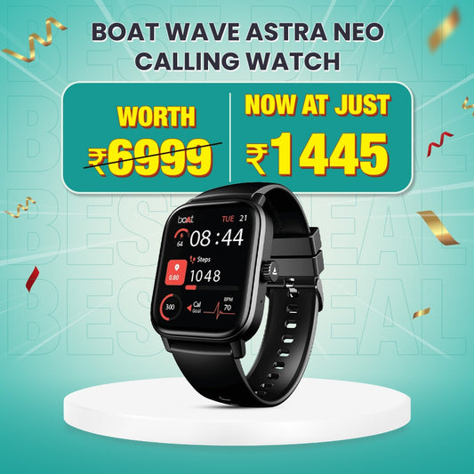 boAt Wave Astra Neo Smartwatch Bluetooth Calling