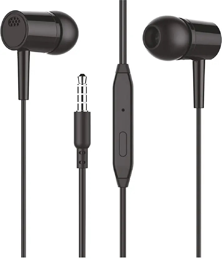 Hapi Pola Air 3.5mm jack Wired  (Black, In the Ear)