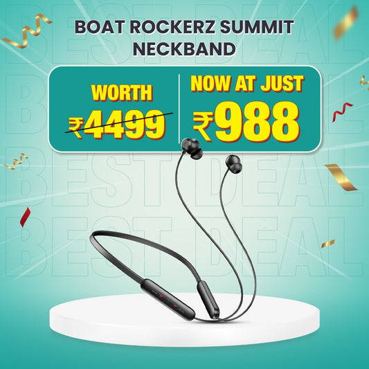 boAt Rockerz Summit Wireless Neckband