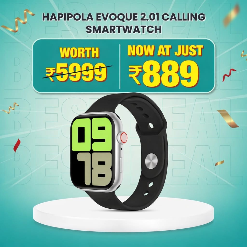 Hapipola Evoque Smart Watch